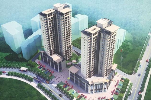 海南海南恒大名都鸟瞰图